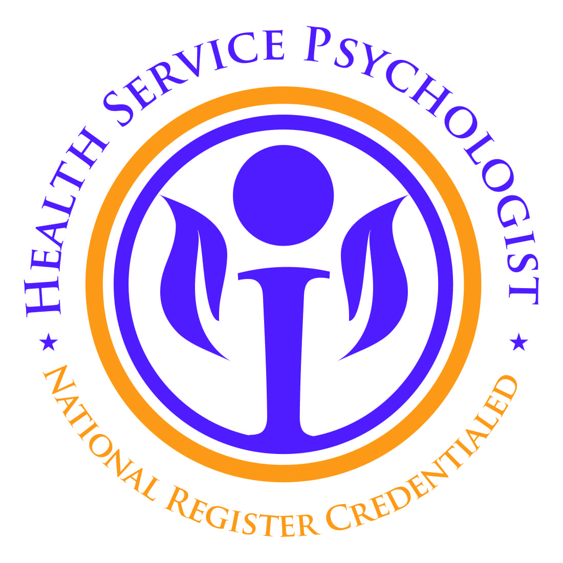 Logo of National Register of Health Service Psychology. Dr. Ginny Estupinian ABPP is a member